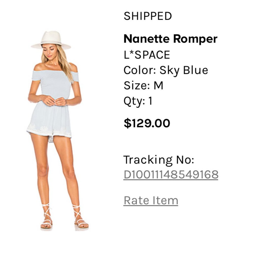 L*SPACE Nanette Romper